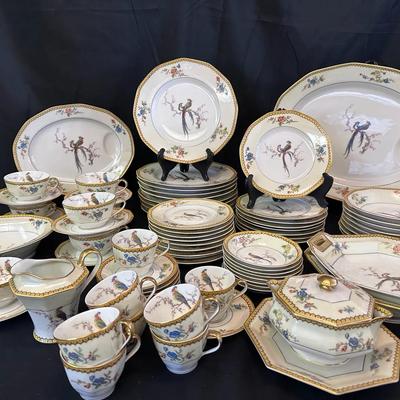 Theodore Haviland Limoges France Porcelain Dinnerware Set
