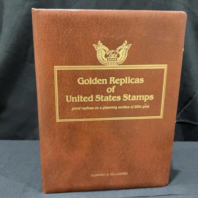 Golden Replicas of United States Stamps Collection | 22K Gold Surface Proof Replicas