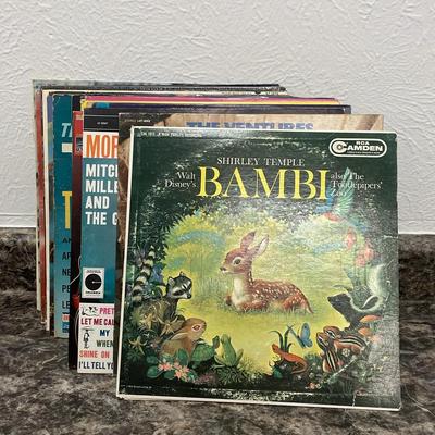 Lot of 20 Vintage Records Bambi Soundtrack Cher 