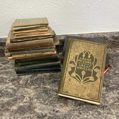 Lot of Vintage Books and Educational Pamphlets Paradise Lost The Voice Eternal and Others 