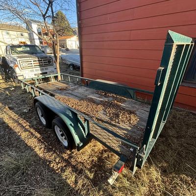 Big Tex Flatbed Trailer