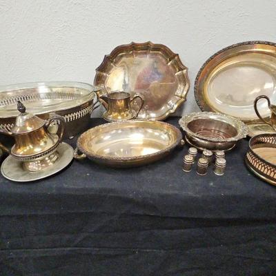 Lot of Silver Plated & Sterling Items