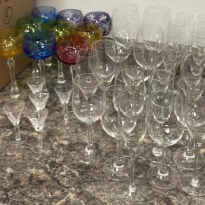 Set of Vintage Glassware Some Schott Zwiesel