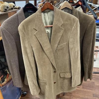 Men’s Wool Sport Coats Brooks Brothers Ralph Lauren 
