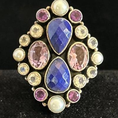 NB Multi Stone Statement Ring