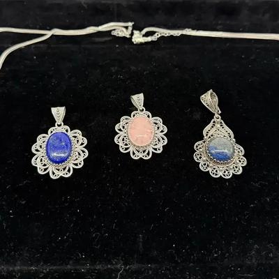 Filigree Necklaces And Pendants (7)