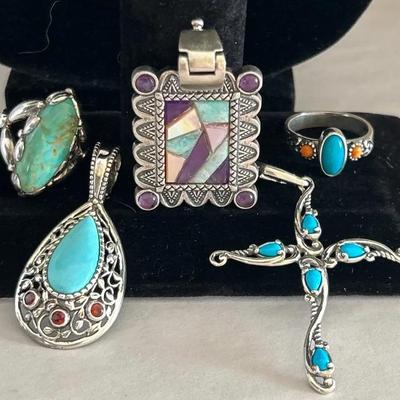 Carolyn, Pollock Southwest Themed Jewelry