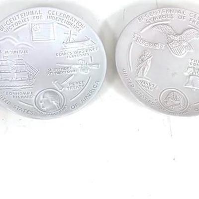 "Frankoma" Bicentennial Commemorative Plates 1970s