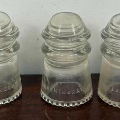 Hemingray Glass Insulator Collection 