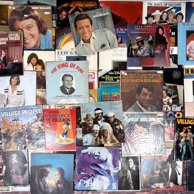 Vintage Vinyl Record Collection - 81 Records
