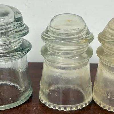 Vintage Glass Insulators