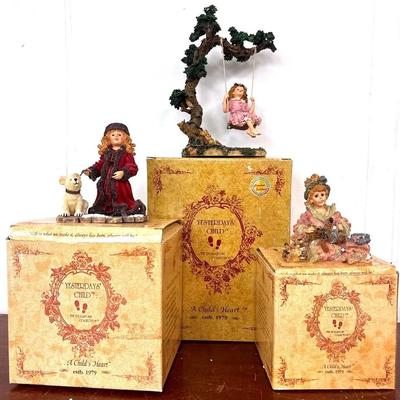  Vintage "Yesterdays' Child" Boxes - Charming Collectibles!