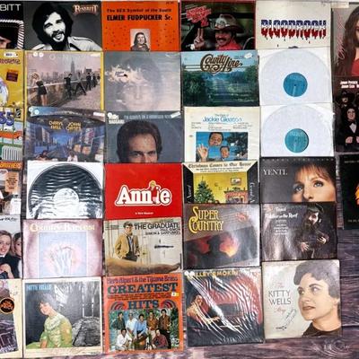 Vintage Vinyl Record Collection - 34 Records