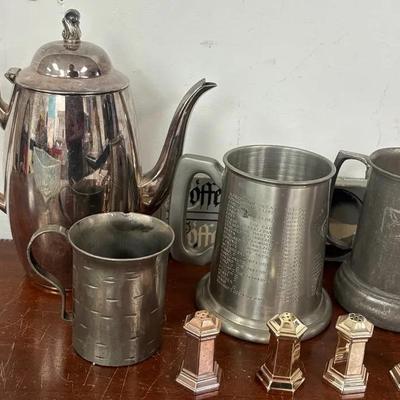 Vintage Silverware & Serving Set