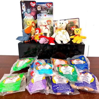 Rare Beanie Babies & McDonald's Happy Meal Toys 