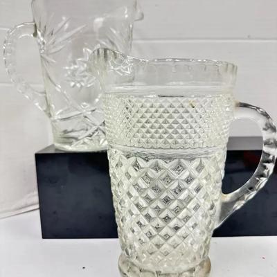 Vintage "Anchor Hocking" Pitchers 