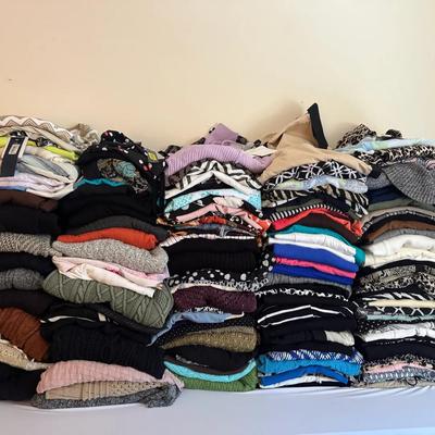 Women’s HUGE Lot Of Tops (XL)
