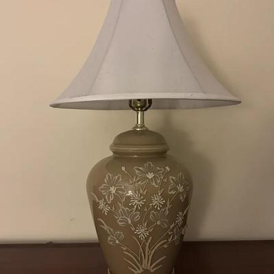 Tan Lamp 