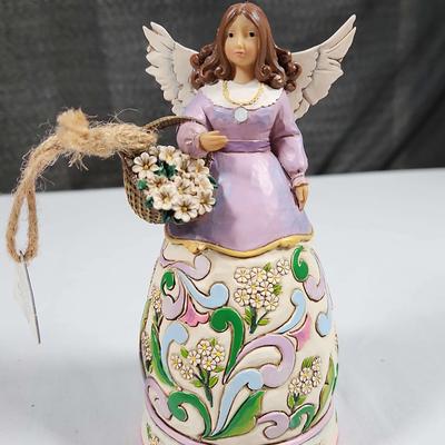 Statue-2008 Angel, October, by Jim Shore