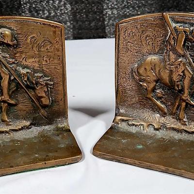 Brass Bookends 