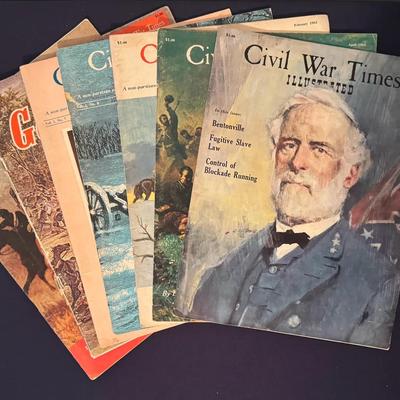 Vintage Civil War Times Magazines 