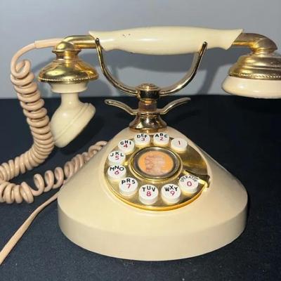 Vintage Push-button Telephone by Onyx Telecommunications (1970s)