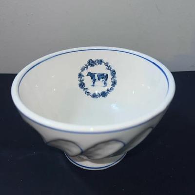 Vintage Molly Hatch Anthropologie Cow Bowl
