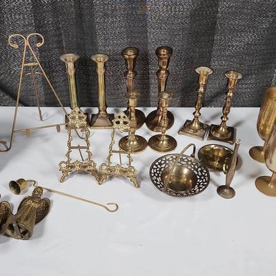 Mystery Lot Of Brass Decor 