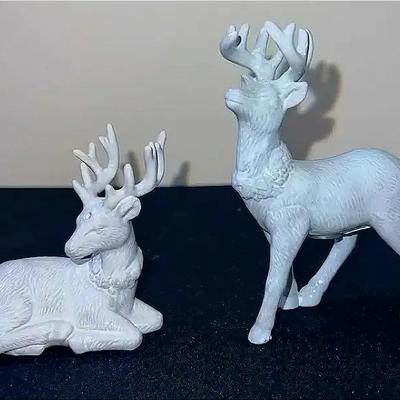 Lenox “Alpine” Reindeer Salt & Pepper Set