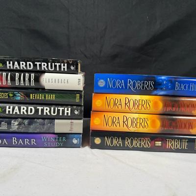 Nevada Barr & Nora Roberts Books