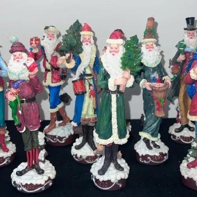 So Many Santa Figurines - Galleria Lucchese by Roman
