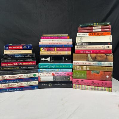 Mary Higgins Clark & Miscellaneous Books Lot 4