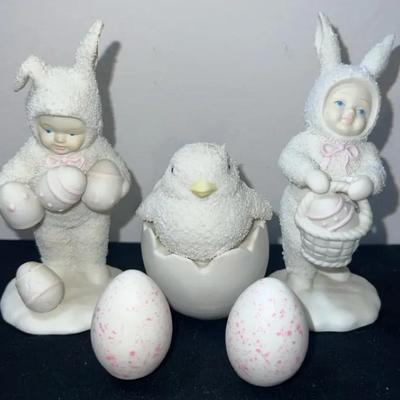Snow Babies Spring/Easter Figures (3) - By Department 56