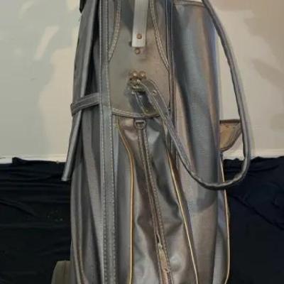 Vintage Golf Bag & Clubs