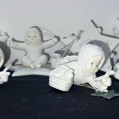 Snow Babies Ornaments (7) - By Department 56