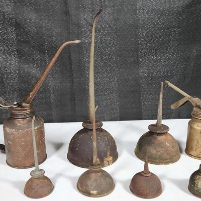 Vintage Oil Cans