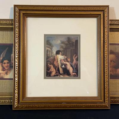 Framed Prints with Cherubs - Replicas of Famous Paintings