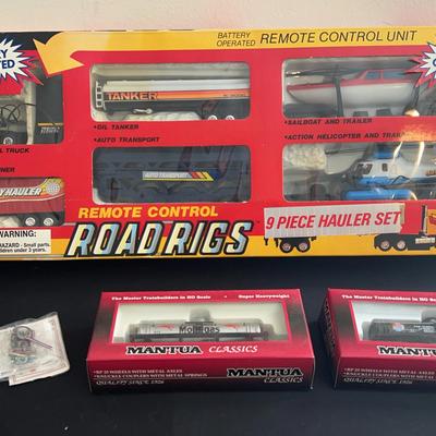 Road Rigs Trucks & Mantua Classics Train Tanker Cars
