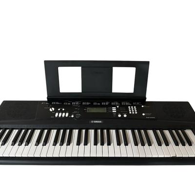 Yamaha 61-Key Portable Electronic Keyboard with Music Stand