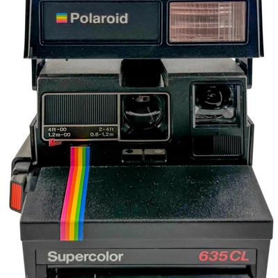 Polaroid 635CL Supercolor Vintage Instant Camera