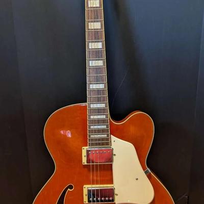 Ibanez Artcore AF75D Hollow Body Electric Guitar w/ Hard Case & Stand