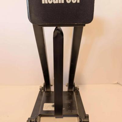 Evans RealFeel Bass Drum Practice Pad w/ Adjustable Kick Pedal Stand