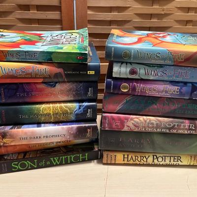 Kids/YA Fantasy Series Book Lot