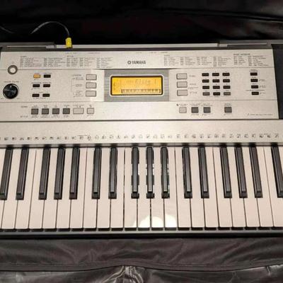 Yamaha PSR-E353 Digital Keyboard w/ Soft Carry Case, Power Adapter & Audio Cable