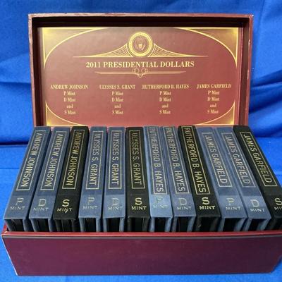 2011 Presidential Dollar Collection 