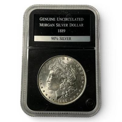 1889-P BU Morgan Silver Dollar (CVO30)