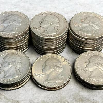 Washington Silver Quarters (40 Count) (CVO109)