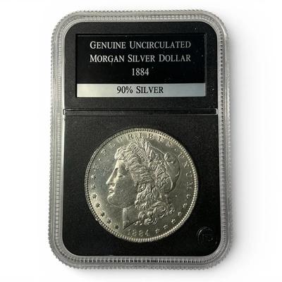 1884-O BU Morgan Silver Dollar (CVO25)
