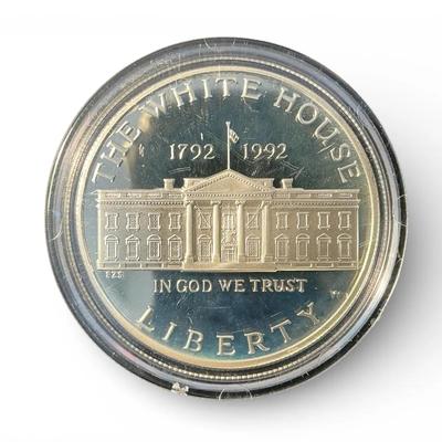 Proof 1992-W The White House Silver Dollar (CVO5)