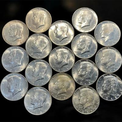 Kennedy 40% Silver Half-Dollars (17 Count) (CVO82)